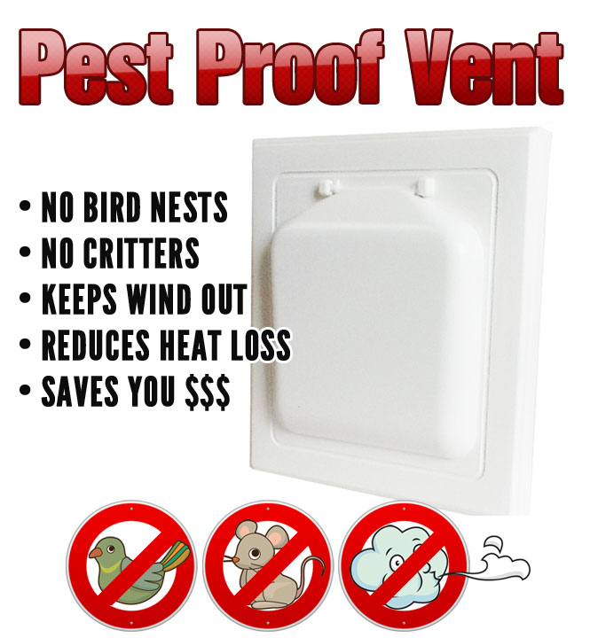 bird proof vent cap