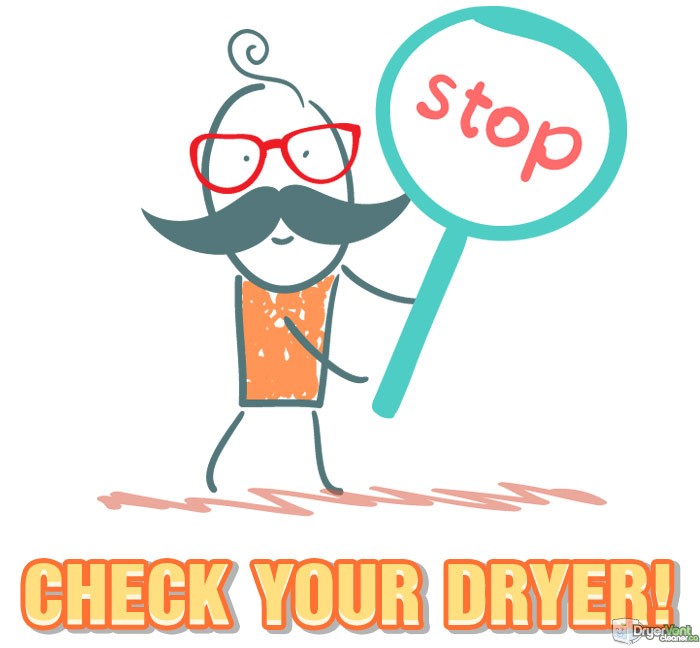 check your dryer fire hazard