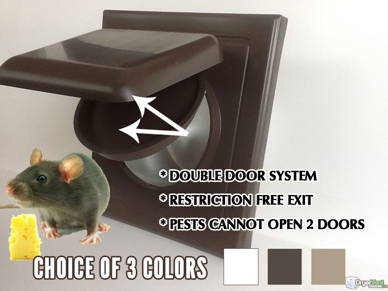 mouse proof dryer vent