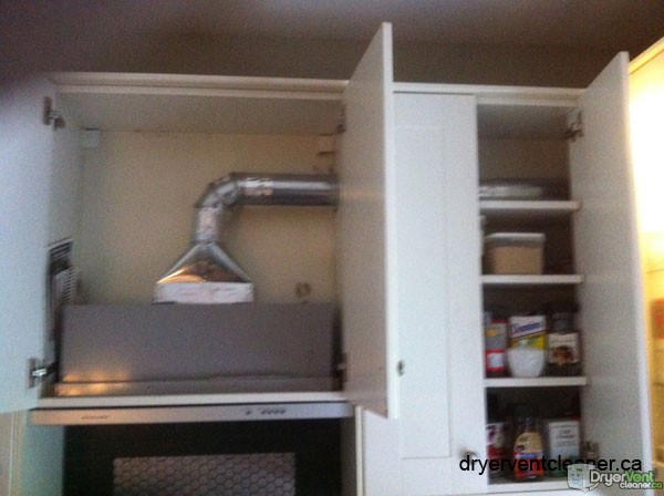 Kitchen Vent Installation - Dryer Vent Cleaner